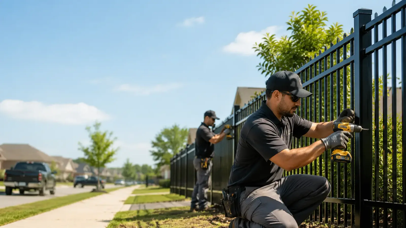 Metal Fence Installation in Wheeler, MI